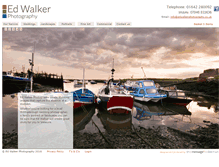 Tablet Screenshot of edwalkerphotography.co.uk